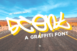 5cent Free Graffiti – A Bold Statement in Typography