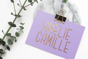 Amélie Camille: A Stylish and Versatile Font for Creative Projects