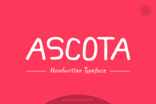 Ascota: A Modern, Handmade Font for the Digital Age