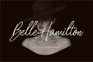Belle Hamilton: A Signature Font That Elevates Design with Natural Flow
