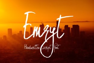 Emryt: A Handwritten Script with a Modern Edge
