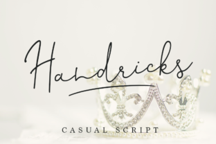 Handricks: A Versatile and Elegant Script Font for Modern Design