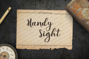 Handy Sight: A Modern Script Font for Stylish Designs