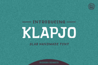 Klapjo: A Dapper Slab Serif Font for Display Designs