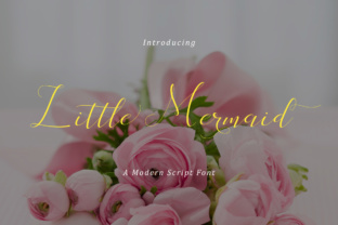 Little Mermaid Font: A Unique Script Style