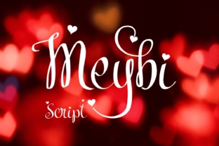 Meybi: A Romantic and Feminine Font for Expressive Design