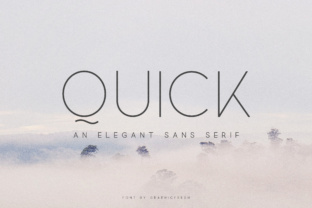 Quick: A Sleek and Sophisticated Font for Modern Design