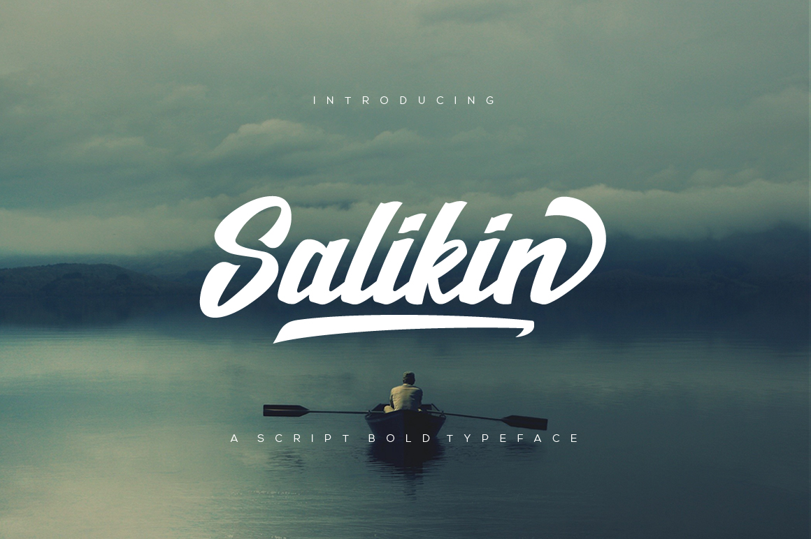 Salikin: A Bold Script That Elevates Design with Strength and Elegance
