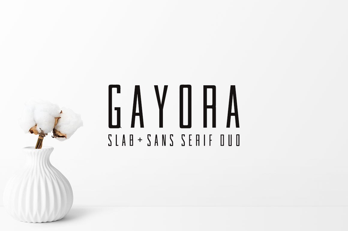 The Gayora Duo: A Versatile and Elegant Font for Modern Design
