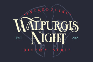 Walpurgis Night: A Timeless Font for Modern Design