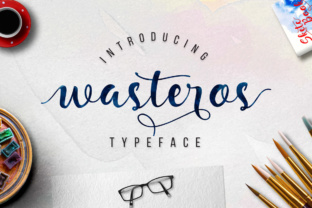 Wasteros: A Unique Hand-Brush Script Font